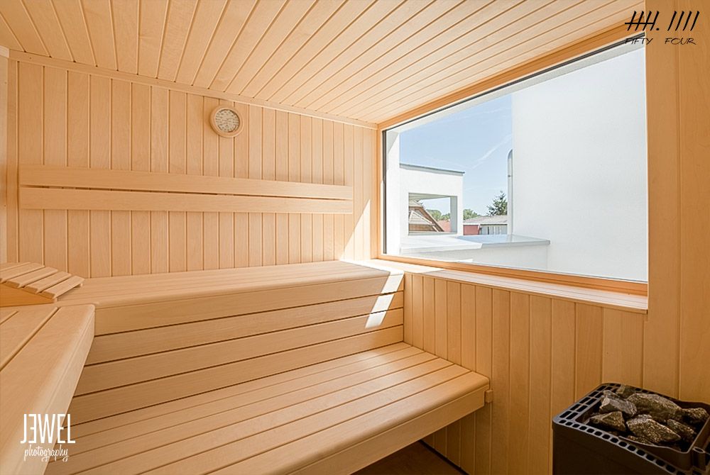 Wohnhaus P, Sauna