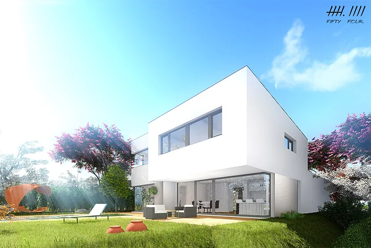 Wohnhaus BP, Süd-Ost Ansicht
